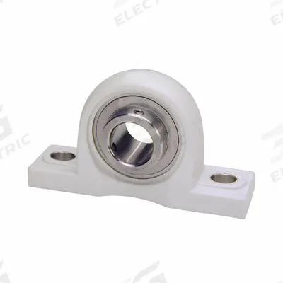 IPTCI BEARINGS Pillow Block Bearing: 1 1/4 in Bore, Polymer, Set Screws, 1 7/8 in Shaft Ht - Washdown Pillow Block Ball Bearings