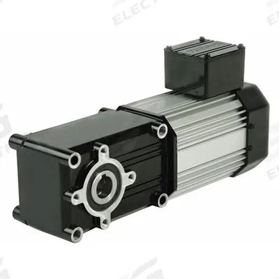 BISON AC Gearmotor: Right Angle, Hollow, PSC, TEFC, 7 RPM, 1,730 in-lb Max Torque - Hollow Shaft Right Angle AC Gearmotors