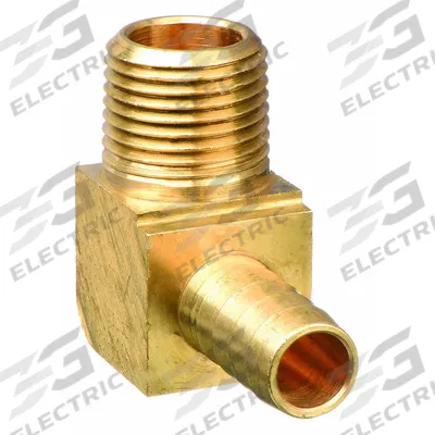 PARKER Barbed Hose Fitting: For 1/2 in Hose I.D., Hose Barb x NPT - Brass Multipurpose (Air, Water, Chemical) Rigid Barbed Hose Fittings
