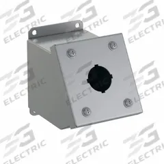 HAMMOND Push Button Consolet: 30mm, 1 Holes, Carbon Steel, NEMA 12/13 (MPN 1490D1). Key specifications — attr211299: HAMMOND; attr1043605: Indoor Dust & Water Droplets.