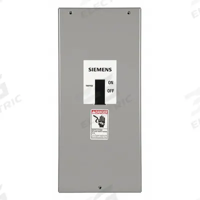 Siemens Circuit Breaker Enclosure: 3 Spaces, 250 A Amps, Flush Mounting - Siemens Circuit Breaker Enclosures
