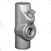Sealing Fitting - Vertical and Horizontal: Aluminum, 1/2 in Trade Size, Female, 3 1/2 in Overall Lg (MPN EYF-50AL). Key specifications — Brand: APPLETON ELECTRIC; Finish: Powder Coated; Connection Type: Threaded; Thread Gender: Female; Ends - Hazardous Fittings: 1/2 in FNPT x 1/2 in FNPT; Material: Aluminum; Hazardous Location Rating: Class II, Division 1 and 2, Groups E, F, G; Thread Type: NPT.