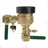 WATTS Vacuum Breaker: 1 1/4 800M4-QT, FNPT x FNPT, For Water Media, 33°F – 140°F, High Health Hazard (MPN 1-1/4 800M4-QT). Key specifications — Brand: WATTS; Connection Type: FNPT x FNPT.