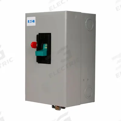 EATON Manual Motor Starter: Non-Reversing, 3 Poles, 5 A, NEMA Size M-0 - Enclosed Non-Reversing Starters with Thermal Overloads