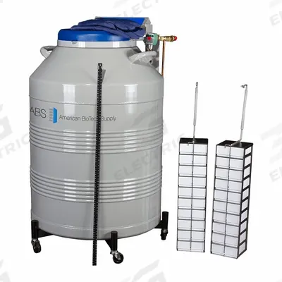 AMERICAN BIOTECH SUPPLY Cryogenic Tank: 165 L Capacity, 26 7/8 in Overall Dia - Cryogenic Storage Systems