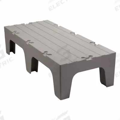 CAMBRO Dunnage Rack: 12 in x 60 in x 21 in, Polypropylene, 3,000 lb Load Capacity - Plastic Dunnage Racks