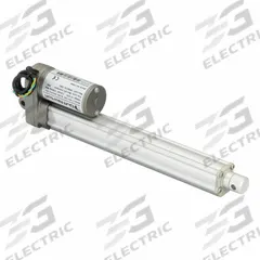 DUFF-NORTON Linear Actuator: LT, 112 lbf Rated Load, 7.9 in Stroke, 12V DC, IP66 (MPN LT100-1-200). Key specifications — Nut Material: Plastic.