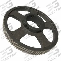 APPROVED VENDOR Timing Belt Pulley: Modified Curvilinear, Bushed, For GT Timing Belt Section (MPN 80-8MX21-2517). Key specifications — Brand: APPROVED VENDOR; Finish: Black Oxide; For Belt Series: Polychain® GT® Carbon™; For Bushing Size: 2517.