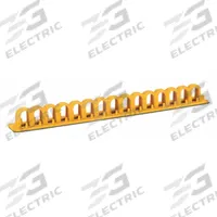 BRADY Circuit Breaker Lockout Rail: For 480/600V AC Volt, For Brady EZ Panel Loc System (MPN 51258). Key specifications — Product Type: Lock Rail; For Voltage: 480/600V AC; For Use With: Circuit Breakers; Brand: BRADY; Accessory For Use With_Broad: Brady EZ Panel Loc System; Includes Cable Tie Slot_Final: No.