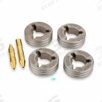 MILLER ELECTRIC Drive Roll & Inlet/Intermediate Guide Kit: 4-Roll, 0.052 in, V-Groove, 50 Series (MPN 046783). Key specifications — For Welder Series: Millermatic 350P; For Wire Feeder Series: R-115; For Wire Type: Solid; Brand: MILLER ELECTRIC; Manufacturer Part Number: 046783.