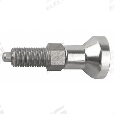 KIPP Indexing Plunger: Nonlocking, SS, 3/8"-24 Thread - Nonlocking Pull-Knob Indexing Plungers