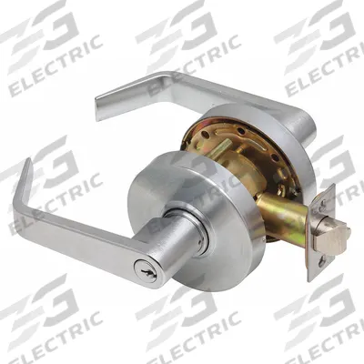 DEXTER Door Lockset: Classroom Security Lever Locksets, Chrome