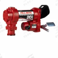 FILL-RITE Electric Drum Pump: 12 V DC, 1/4 hp HP, 20 gpm Max. Flow Rate, Pump Only, Cast Iron, Bung (MPN FR4204H). Key specifications — Brand: FILL-RITE; Meter: Not Included.