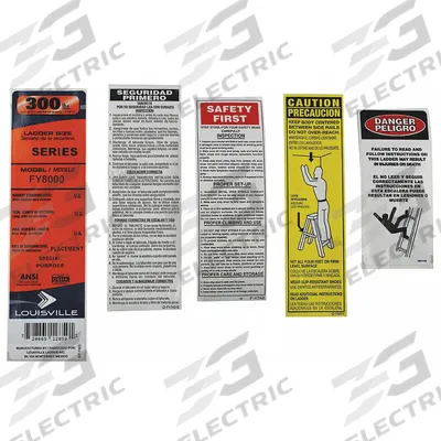 LOUISVILLE Label Kit: For 1CMV2/1CMV3/33J722/5MRH1/5MRH2 - Material Handling Parts