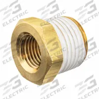 APPROVED VENDOR Metal Pipe Straight: Straight, 1 1/4 in x 3/8 in, Class 125, None Brass, PTFE (MPN ZUSA-PF-10624). Key specifications — Brand: APPROVED VENDOR; Maximum Operating Pressure: 200 psi.