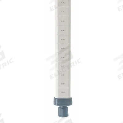 METRO Shelving Post: 61 3/16 in x 1 3/4 in, Taupe, Polymer - Posts for Harsh Environment Antimicrobial Plastic Shelving