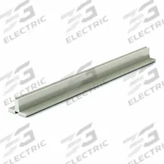 PBC LINEAR Linear Shaft Support Rail: 30 mm Shaft Dia, 400 mm Lg, Unfinished, Aluminum (MPN SRM30-0400-SL). Key specifications — attr111735: PBC LINEAR; attr111741: Unfinished.