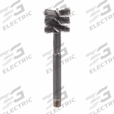RED HEAD Wire Brush: Steel, 4 7/8 in Overall Lg, 1.25 in Overall Dia - Accessories for Adhesive Anchors