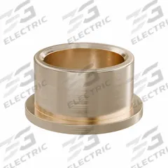 Flanged Sleeve Bearing: Bronze, SAE 841, 1 in Bore, 1 1/4 in OD, 3/4 in Lg, -35°F to 300°F, 3 PK (MPN FF1214-01B). Key specifications — System of Measurement: Inch; Material Grade: SAE 841; Flange Type: Flanged; Brand: OILITE.