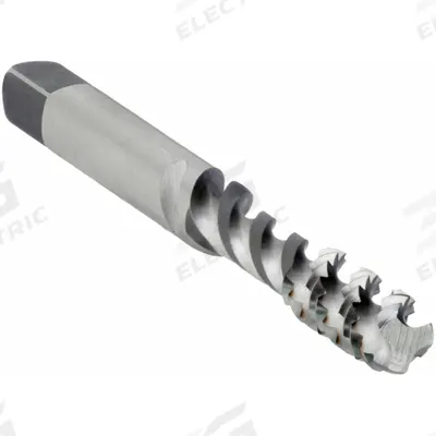 WIDIA GTD Spiral Flute Tap: #12-24 UNC, H3 / 3B, 3 Flute, Bottoming Chamfer - Spiral-Flute Taps for Aluminum