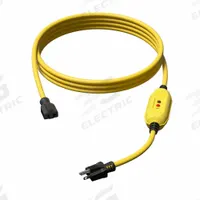APPROVED VENDOR Line Cord GFCI: Manual Reset, 26 ft Lg, 12/3, 5-20P Plug, 20 A Current, 125V AC (MPN 875LE8). Key specifications — NEMA Plug Configuration: 5-20P; NEMA Receptacle Configuration: 5-20R; Brand: APPROVED VENDOR; Voltage: 125V AC.