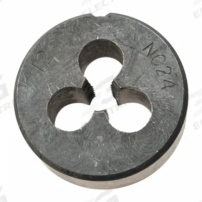 WESTWARD Alloy Steel Die, 12-24 UNC: CCT1060-51, Die - Pneumatics