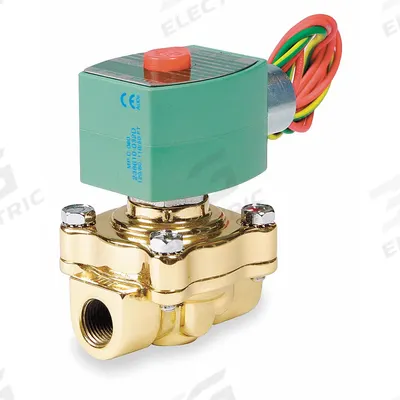 REDHAT Solenoid Valve: 2-Way, Normally Closed, 1/2 in Pipe Size, 110V AC/120V AC - 2-Way/2-Position, Normally Closed Solenoid Valves