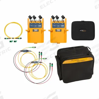 FLUKE NETWORKS Fiber Optic Tester: Fiber Optic Tester, MMC/MPO, Digital, Multi-Mode/Single-Mode - Optical Power Meters & Kits for Loss Testing