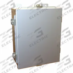 HAMMOND Enclosure: Aluminum, 10 in x 8 in x 4 in, NEMA 12/13/4/4X, w/Panel, Solid Cover, Clamp On (MPN 1414N4ALI). Key specifications — Brand: HAMMOND; Closure Method: Clamps; Enclosure Material: Aluminum; Knockouts: Not Included; Includes Inner Panel: with Inner Panel Included.