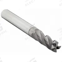 APPROVED VENDOR Square End Mill: Carbide, TiCN Coated, 4 Flute, 31/64" Mill Dia, 1" LOC, 3" OAL (MPN 206-021199)