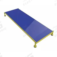 TRI-ARC Adjustable Height Work Platform: 14 in Platform Ht - Max, 24 in Platform Wd, Steel, Adj Ht (MPN MCOS72249). Key specifications — Brand: TRI-ARC; Color: Yellow; Tread Type: Antifatigue Mat.