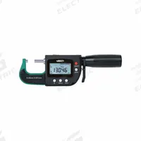 INSIZE Digital Snap Gage: 1 in to 2 in /25 mm to 50 mm, Inch/Metric, +/- 0.002 mm Accuracy, IP65 (MPN 3358-50WL). Key specifications — attr1182744: 0.001 mm; attr1182751: Certificate of Conformance; attr1182776: IP65; attr1182741: INSIZE; attr1182743: +/- 0.002 mm.