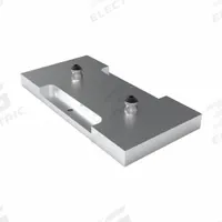 VEKTEK Fixture Plates: Steel, Rectangular, 51.1 lb Wt, 200 mm W x 400 mm L x 70.1 mm H, 2 Studs (MPN 572120). Key specifications — Product Type: Fixture Plate; Brand: VEKTEK; Installed Components: Timing Stud.