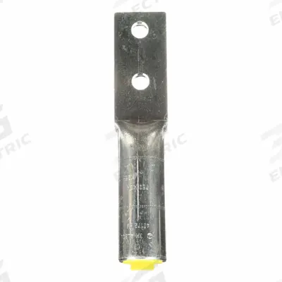 3M Compression Lug: For 750 kcmil, 1/2 in Stud Size, Std - Two-Hole Compression Lugs