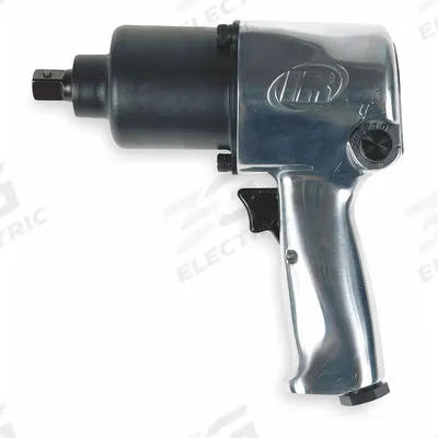 INGERSOLL RAND Air Impact Wrench: Full-Size, 1/2 in Drive, Pistol-Grip, Square - Pistol-Grip Air-Powered Impact Wrenches with Standard Anvils