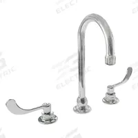 AMERICAN STANDARD Gooseneck Kitchen/Bathroom Faucet: Monterrey, Cast Brass, Chrome Finish, Gooseneck (MPN 6540180.002). Key specifications — Includes: 1/2 in Male Shanks; Field-Convertible Rigid/Swivel Gooseneck Spout; Brand: AMERICAN STANDARD; Series: Monterrey.