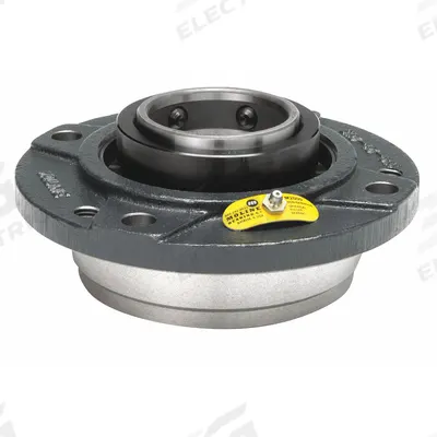 MOLINE BEARING Flange Bearing: Spherical Roller, 1 3/4 in Bore, Cast Iron, Set Screws - Flange-Mount Spherical Roller Bearings