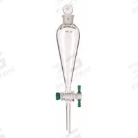 APPROVED VENDOR Separatory Funnel: Borosilicate Glass, 250 mL, 19 mm, 75 mm Stem Lg, Colorless (MPN CG-1742-04). Key specifications — Product Type: Separatory Funnel; Body Color: Colorless; Brand: APPROVED VENDOR.