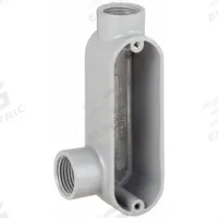 Conduit Outlet Body: Aluminum, 3/4 in Trade Size, LL Body, 7.3 cu in Body Capacity, Threaded Hub (MPN LL075). Key specifications — Finish: Powder Coated; For Use With: IMC; Brand: RACO; Hub Style: Threaded.