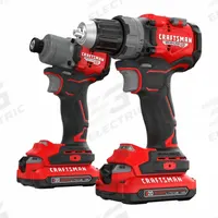 CRAFTSMAN CRAFTSMAN V20* BRUSHLESS RP(TM) 2 Tool Combo Kit With Two 1.5 Ah Batteries and Charger (MPN CMCK2530C2). Key specifications — attr1176460: Impact Driver.