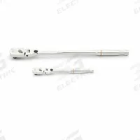GEARWRENCH Hand Ratchet Set: Pear, Reversible, 7 in_13 1/2 in Overall Lg, 3° Min Arc Swing (MPN 81380). Key specifications — attr1205598: Reversible; attr1205605: Quick-Release Not Included; attr1205607: Pear; attr1205624: GEARWRENCH.