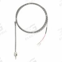 TEMPCO Spring Adjustable Thermocouple: 32°F to 1,400°F /0°C to 760°C, For Solids/Surfaces Media Type (MPN TCP10223). Key specifications — attr1275721: TEMPCO; attr1275707: ±2.2 °C or ±0.75 %, Whichever is Greater.