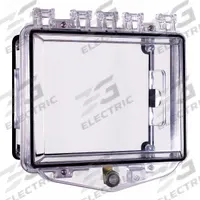SAFETY TECHNOLOGY INTERNATIONAL Enclosure: Polycarbonate, 5 7/16 in Overall Dp, 7 7/16 in Overall Lg (MPN STI-7510D). Key specifications — Manufacturer Part Number: STI-7510D; Brand: SAFETY TECHNOLOGY INTERNATIONAL; Color: Clear; For Location: Outdoor; For Use With: Automated External Defibrillators (AEDs); Includes: Mounting Hardware; Mounting Location: Wall Mount; Mounting Style: Surface Mount.