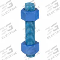 USA FASTENER Fully Threaded Stud: 1"-8 Thread Size, Steel, Grade B7, PTFE Coated, 5 1/2 in Lg, 4 PK (MPN B7-1-5.5). Key specifications — Dimensional Standards: ASTM 193.