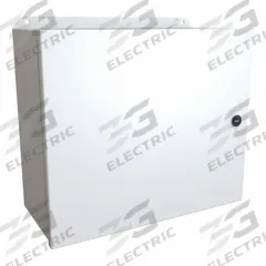 HAMMOND Electrical Enclosure: Steel, 12 in x 14 in x 6 in, NEMA 12/13/3R/4, w/Panel, Solid Cover (MPN EJ12146LG). Key specifications — Closure Method: Latches; Brand: HAMMOND; Knockouts: Not Included.