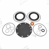 WATTS Backflow Preventer Repair Kit: Complete Rubber Parts Kit, 793PG8, 8 in Compatible Valve Size (MPN LFRK 909-RT 8). Key specifications — Compatible Valve Size: 8 in; Compatible with Grainger Part No.: 793PG8; Compatible with Series: 909; Compatible with Mfr. Model No.: 8 LF909M1; Includes: Lubricant.