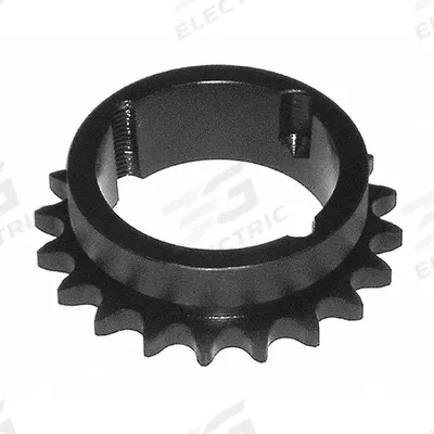 TRITAN Bushed Roller Chain Sprocket: For 60 Chain, 21 Teeth, 5.032 in Pitch Dia - Size 60 Bushed-Bore Roller Chain Sprockets