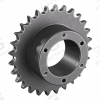 TRITAN Sprocket: For 60 Chain, 28 Teeth, 6.699 in Pitch Dia, 7.11 in Outside Dia, Steel (MPN 60SK28H). Key specifications — Brand: TRITAN; Required Bushing Series: SK.
