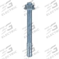MKT FASTENING Wedge Anchor: 5 1/2 in Overall Lg, 1/2 in Dia, 1/2"-13 Thread Size, Steel, 10 PK (MPN 2612512). Key specifications — Brand: MKT FASTENING; Anchor Type: Wedge; Finish Type: Zinc Plated.