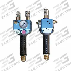 SIMPLEX Deluxe Dual Deadman Controller: Dual Deadman Controller, BC2A. Key specifications — attr293520: BC2A; attr294746: SIMPLEX; attr946624: 5/16 in Quick Connect.